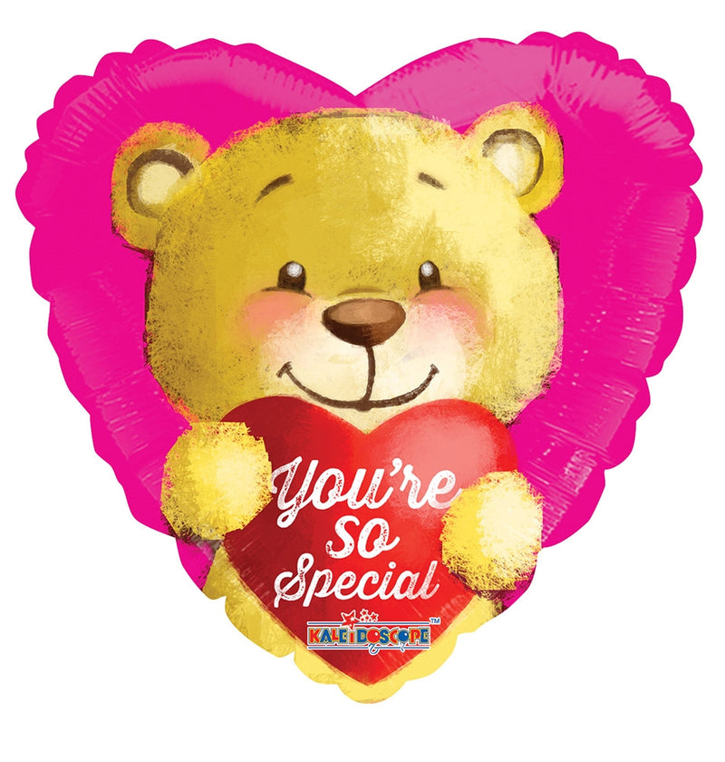 18" You're So Special Bear Heart Balloon