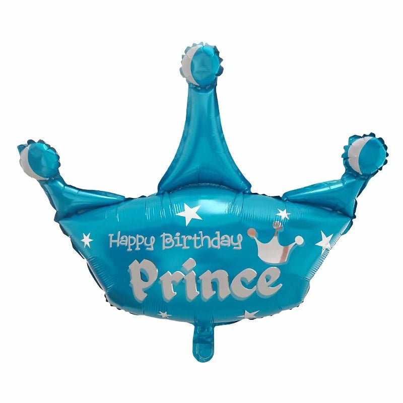 11" Mini Air Fill Happy Birthday Prince Balloon