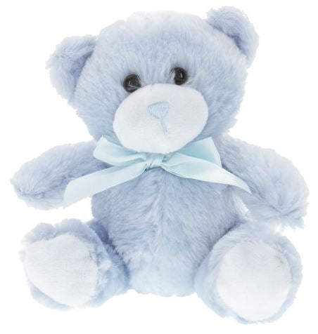 6" Blue Teddy Bear