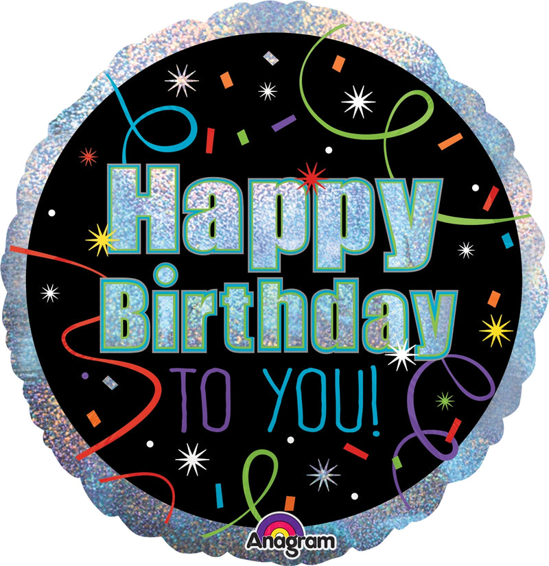 18" Happy Birthday To You! Balloon