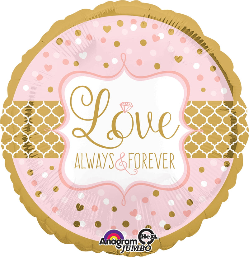 Love Always & Forever Wedding Balloon