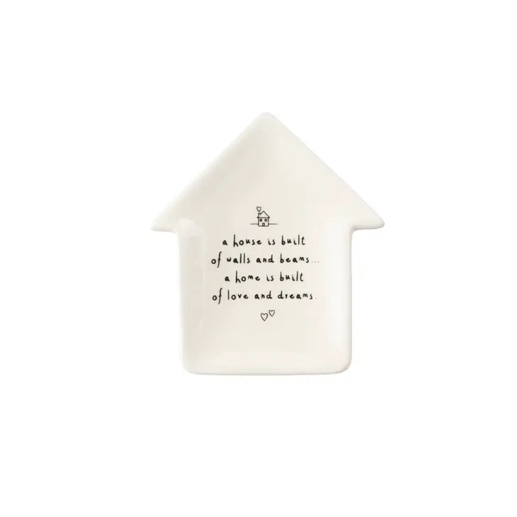 Send With Love House Ring Dish