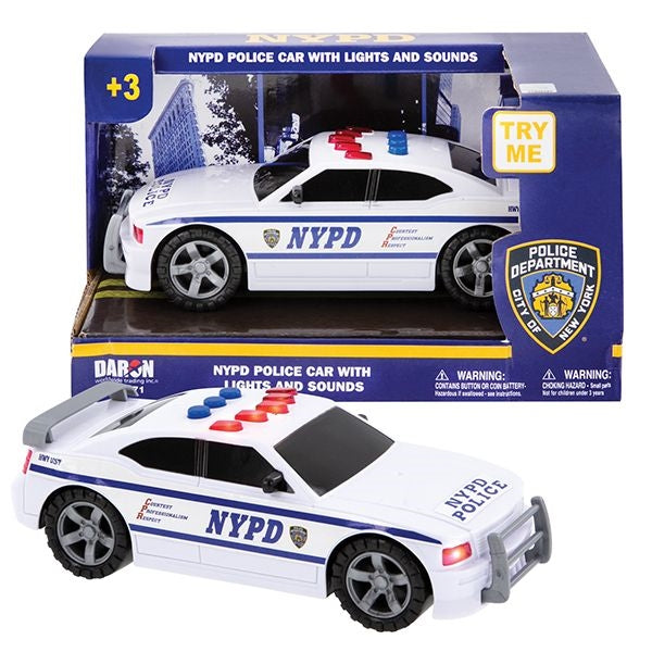 Liberty Imports Toy Police Action Figures NYPD Light And