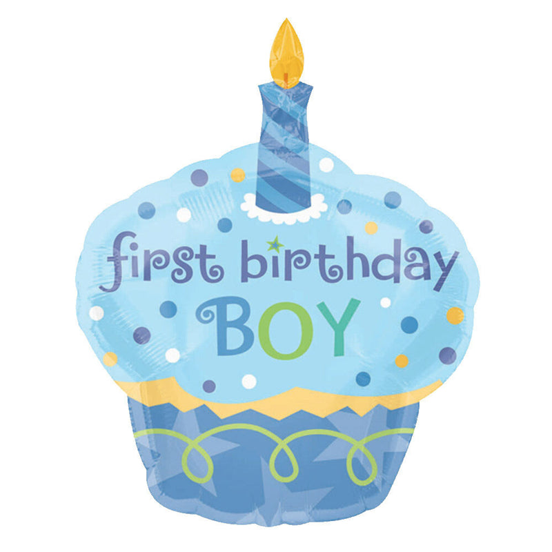 36" First Birthday Boy Balloon