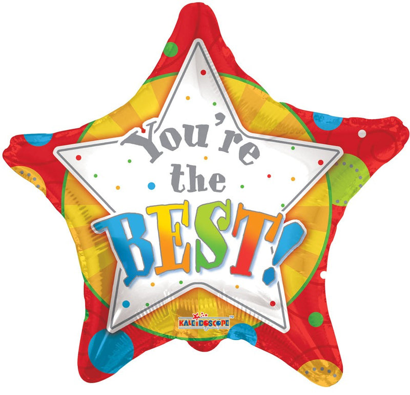 18" You Are The Best! Star Balloon