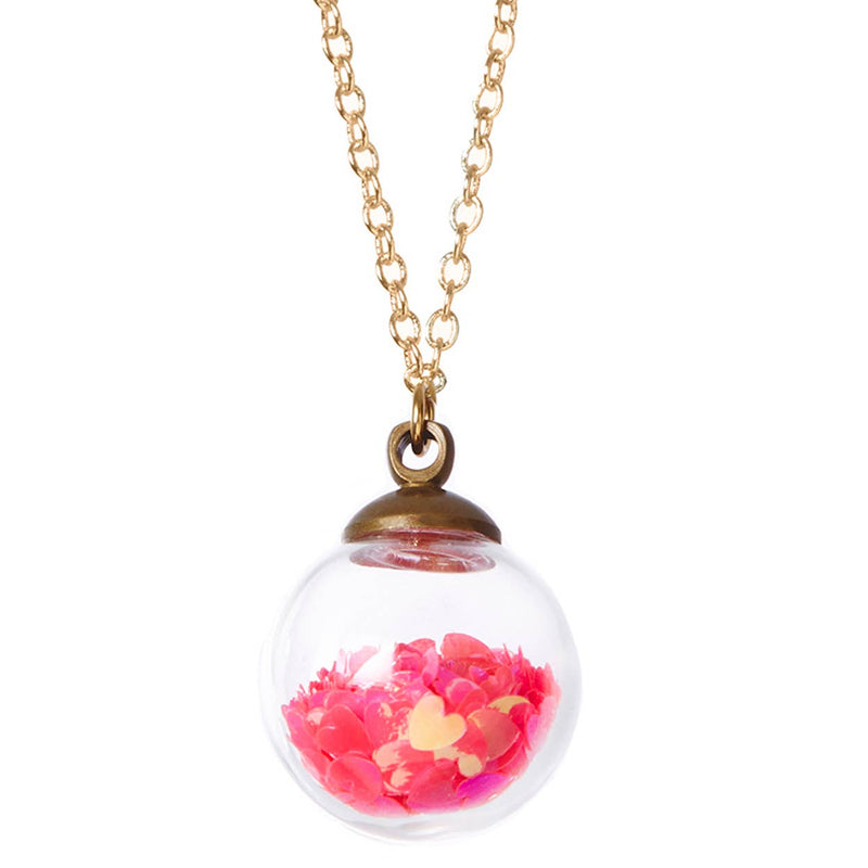 Bottleblond Jewels - Love Potion Crystal Ball Necklace