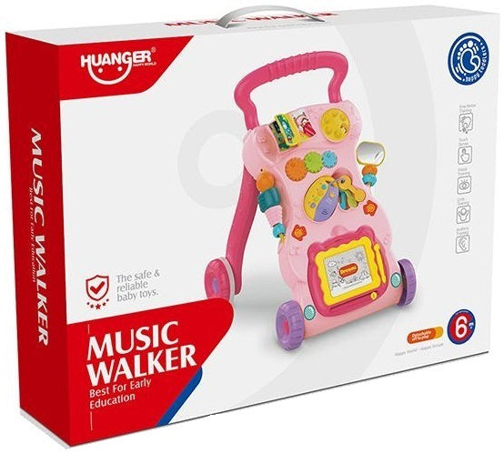 Huanger Baby Walker Pink
