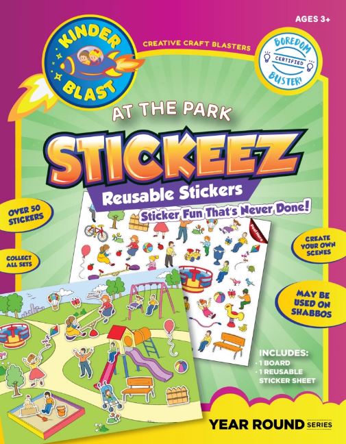 At The Park Stickeez Reusable Stickers