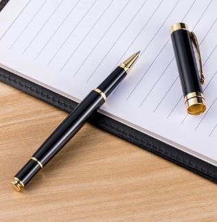 Black and Gold Metal Pen