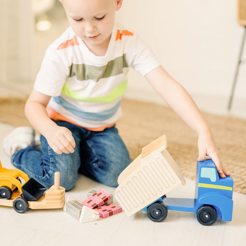 Classic Toy Dump Truck & Loader