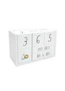 9 Piece Wedding Countdown Block Set