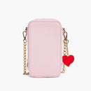 Gold Heart Boxy Chain Crossbody