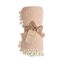 Crane Baby - 6 Layer Muslin Blanket Desert Rose
