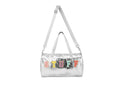 Nima Accessories Inc - Ladies Patent Leather STUFF Themed Satchel Handbag: Pink