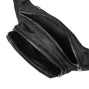 Nylon Quilted Waist Fanny Pack- BK