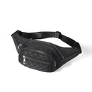 Nylon Quilted Waist Fanny Pack- BK