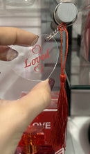 Loved Keychain- tassle