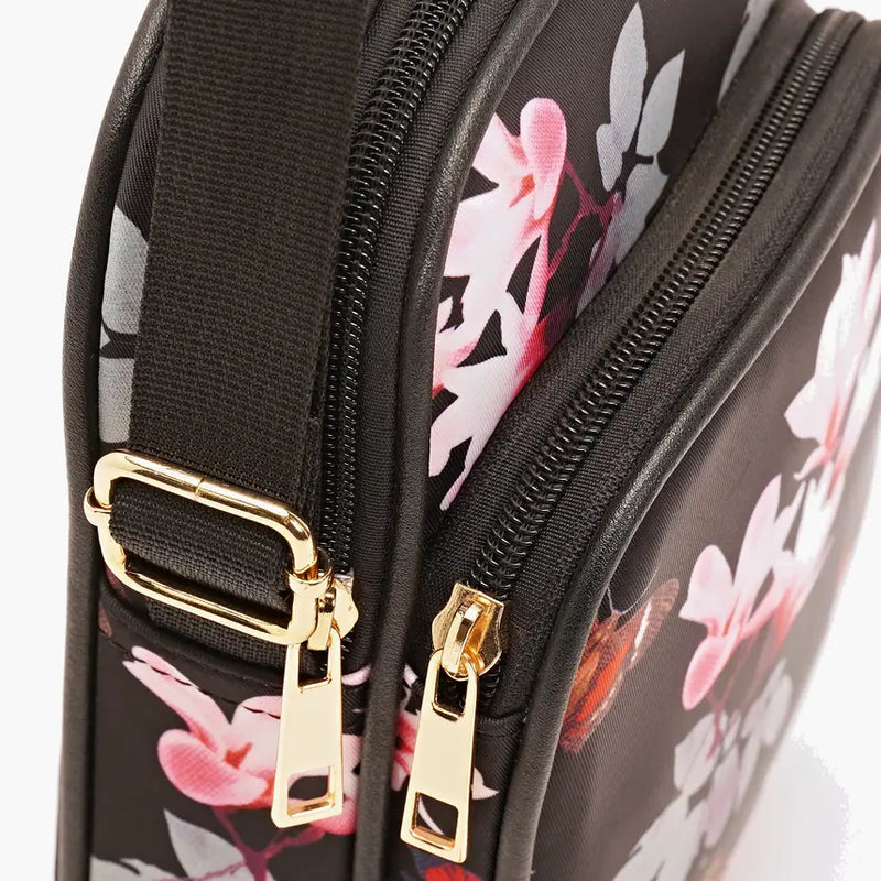 Springfield Floral Mini Crossbody Purse