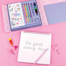 BUTTERFLY SKETCHBOOK AND DRAWING SET