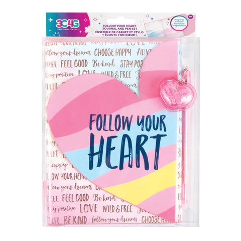 FOLLOW YOUR HEART JOURNAL AND PEN SET