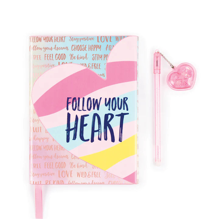 FOLLOW YOUR HEART JOURNAL AND PEN SET