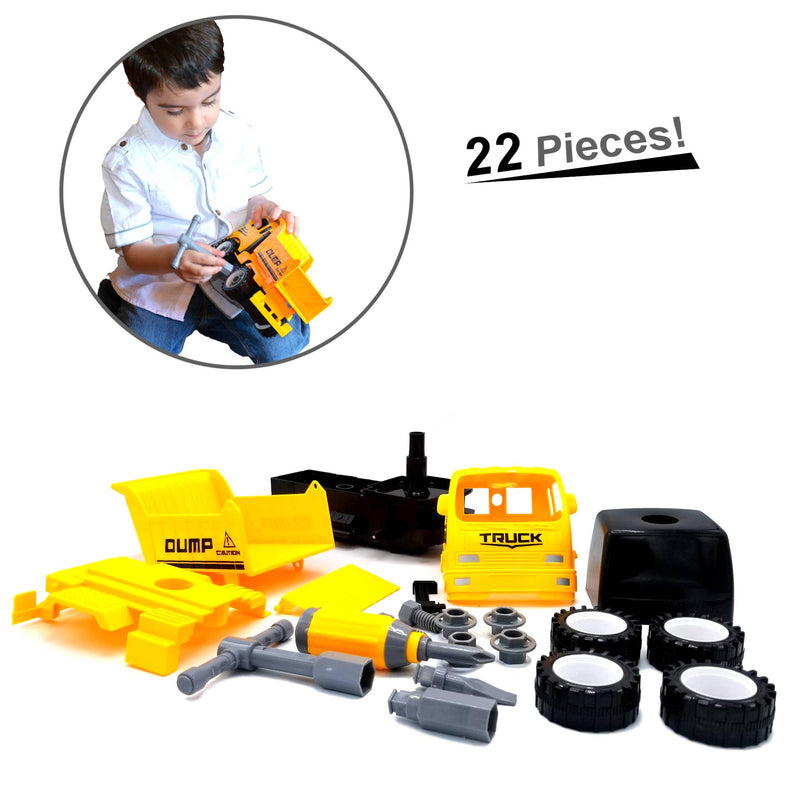 Dump - Take-Apart-Put-Together/2-Toys-In-1 Truck Toy