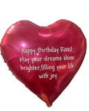 Custom Message on a Helium Balloon