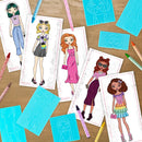 Fashion Design Studio Rubbing Plates