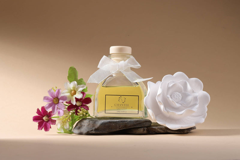 Sunshine Rose Ceramic Flower Diffuser Gift Set - Chantel