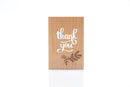 Thank You Real Wood Card