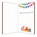 Happy Birthday Cake and Candles Card