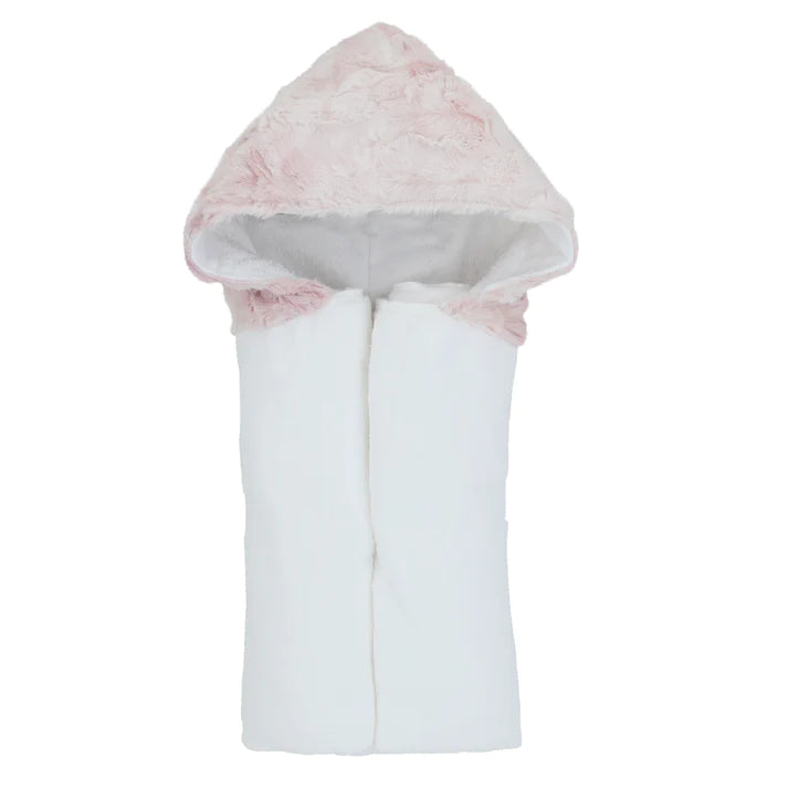 Hooded Towel- Tie Dye Pink