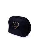 4pcs Love Graphic Clear Cosmetic & Toiletry Bags