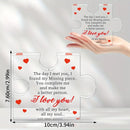 Engraved Puzzle Acrylic Plaque