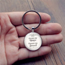 Gemstone Keychain Always My Sister Forever My Friend