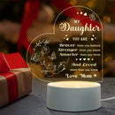To My Daughter Night Light