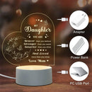 To My Daughter Night Light