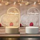 Love Daughter Lamp