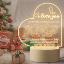 Love Daughter Lamp