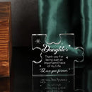 Engraved Puzzle Acrylic Plaque