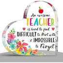 Acrylic Crystal Heart Decoration