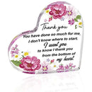 Acrylic Crystal Heart Decoration