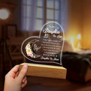 Acrylic Night Light - You Are The Daughter In My Heart