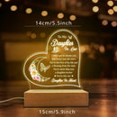 Acrylic Night Light - You Are The Daughter In My Heart