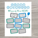 Scratch OFF Reasons You are Awesome - Happy Birthday