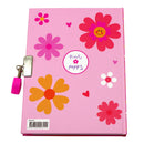 Vibrant Vacation Strawberry Scented Lockable Diary