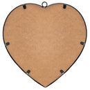 Heart Mirror Never Forget Large Black