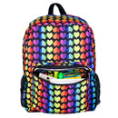 Rainbow Hearts Backpack - 16 Inch