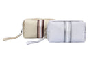 Nima Accessories Inc - Leather Cosmetic Bag - Designed for Makeup Essentials: Pink