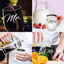 Mr & Mrs Wine Tumblers